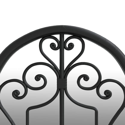vidaXL Mirror Black 100x45 cm Iron for Indoor Use
