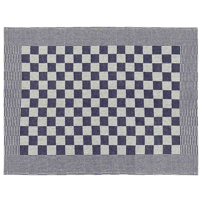 vidaXL 20 Piece Towel Set Blue and White Cotton