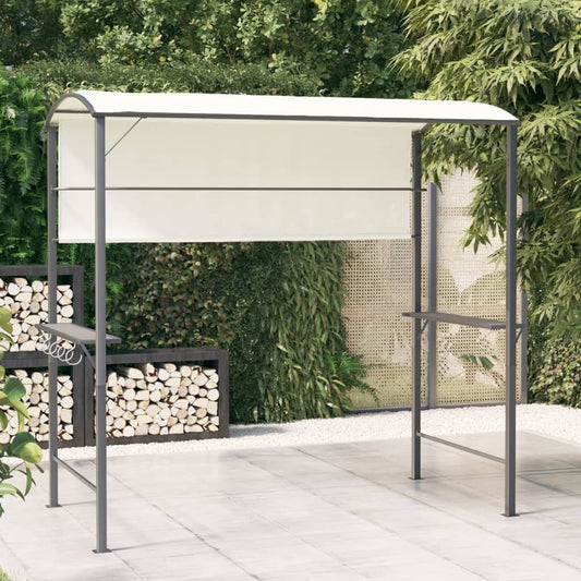 vidaXL Gazebo with Roof 220x110x200 cm Cream