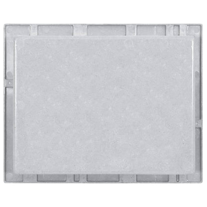 vidaXL Shower Niche Matt Grey 41x51x10 cm