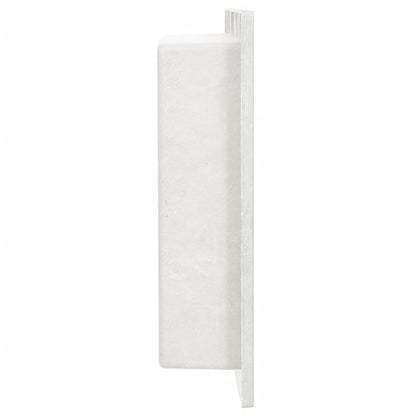 vidaXL Shower Niche Matt White 41x51x10 cm