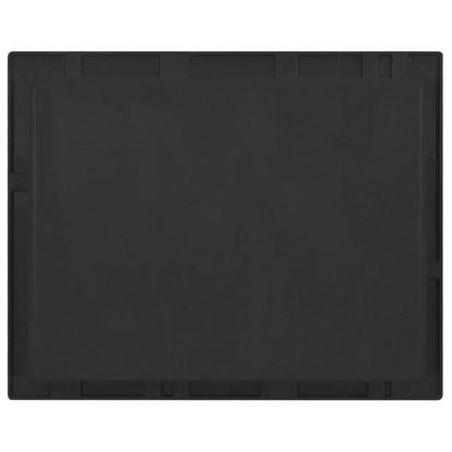 vidaXL Shower Niche Matt Black 41x51x10 cm
