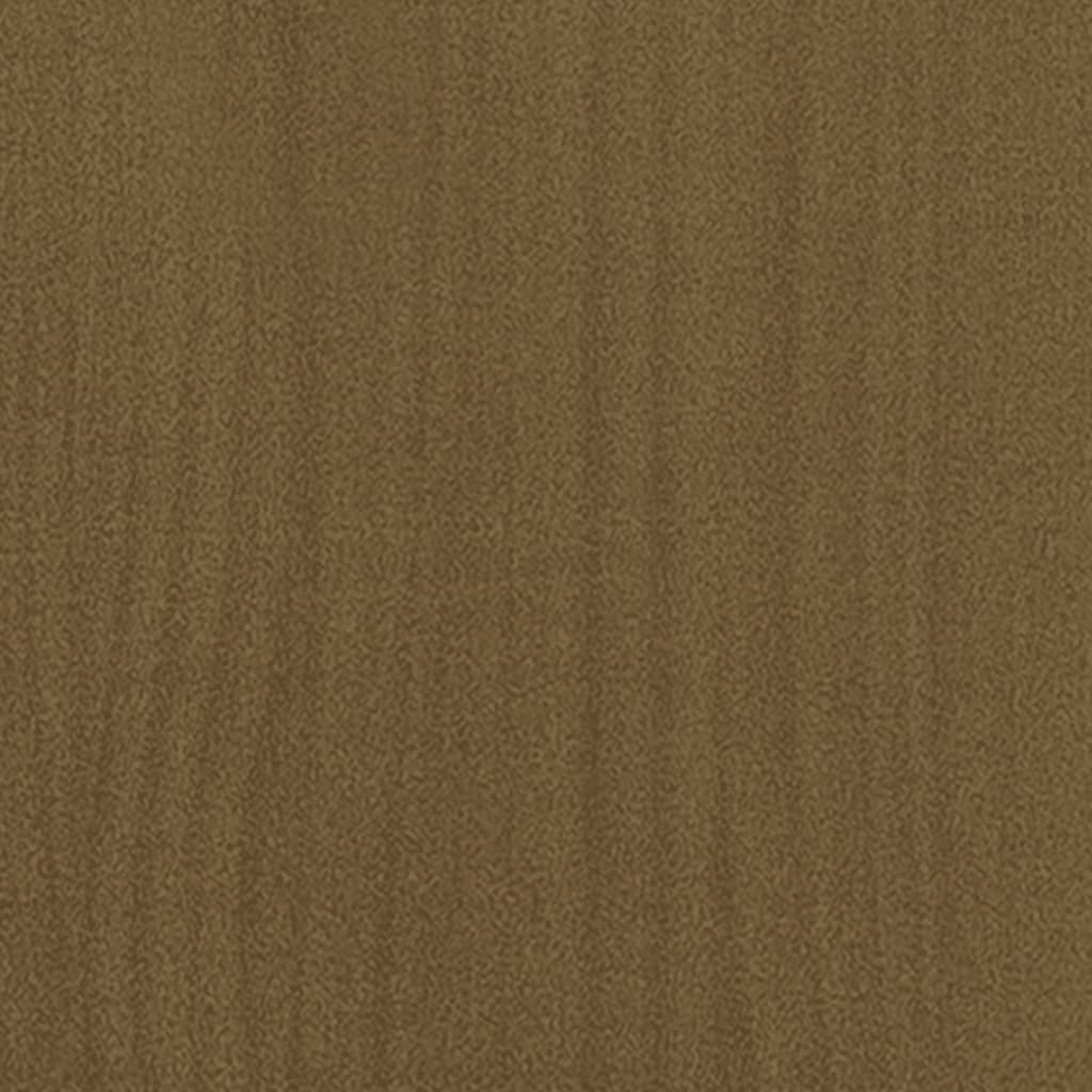 vidaXL Garden Planters 2 pcs Honey Brown 40x40x70 cm Solid Pinewood