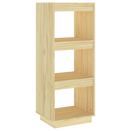 810844 vidaXL Book Cabinet/Room Divider 40x35x103 cm Solid Wood Pine