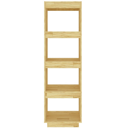 vidaXL Book Cabinet/Room Divider 40x35x135 cm Solid Pinewood