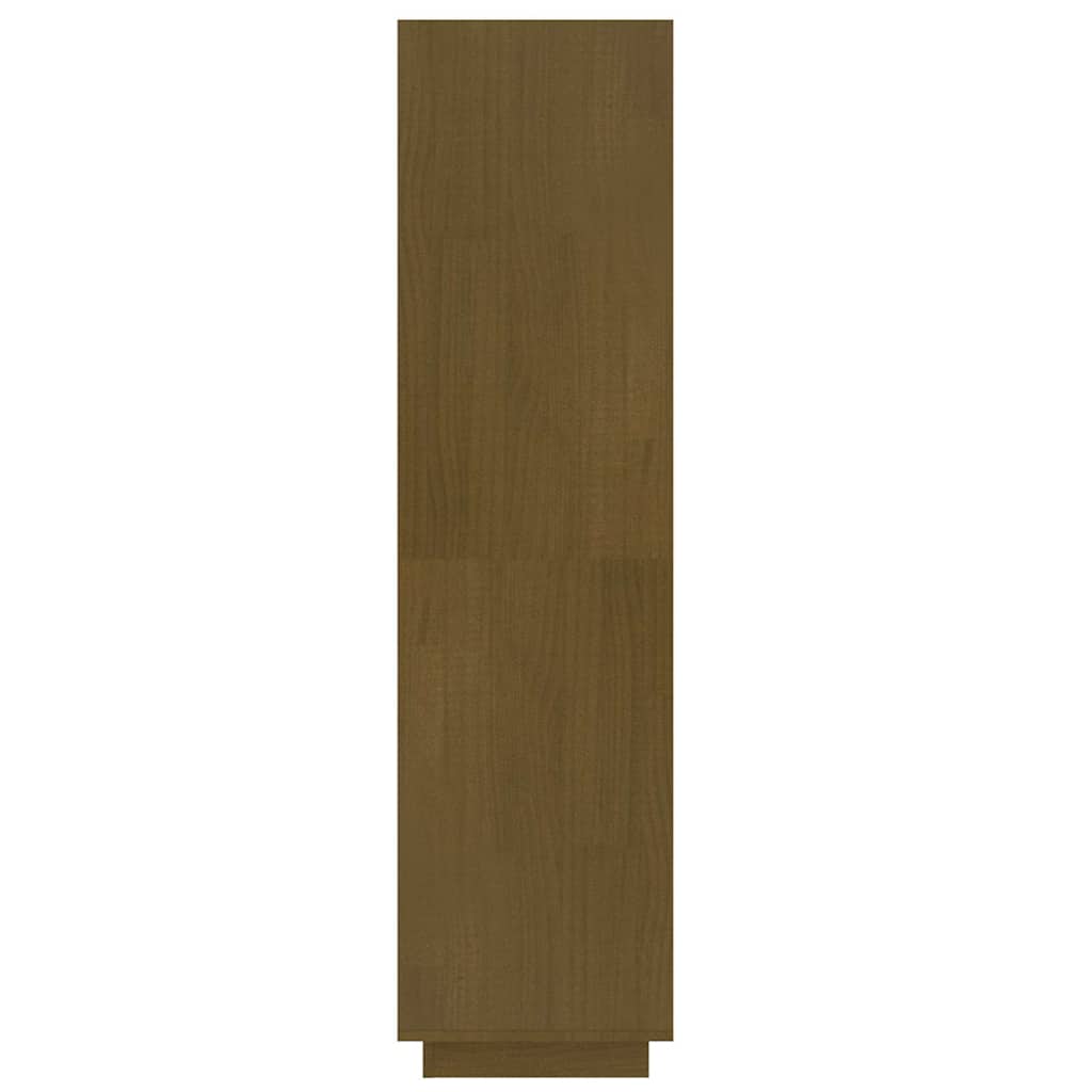 vidaXL Book Cabinet/Room Divider Honey Brown 40x35x135 cm