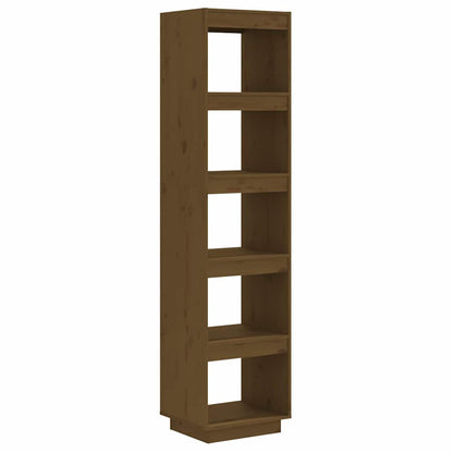 vidaXL Book Cabinet/Room Divider Honey Brown 40x35x167 cm