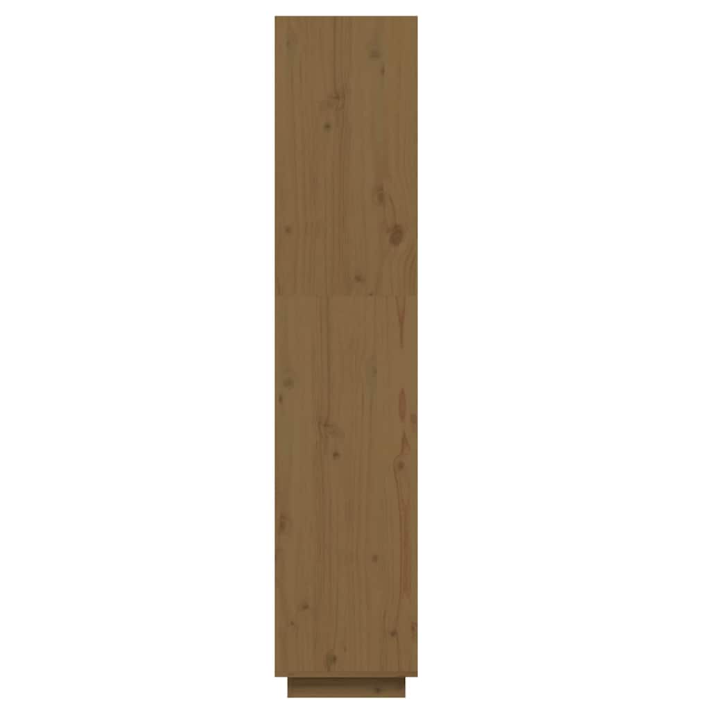 vidaXL Book Cabinet/Room Divider Honey Brown 40x35x167 cm