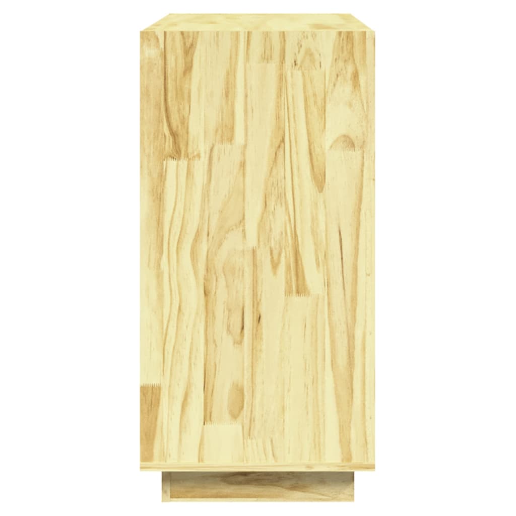 vidaXL Book Cabinet 60x35x71 cm Solid Pinewood