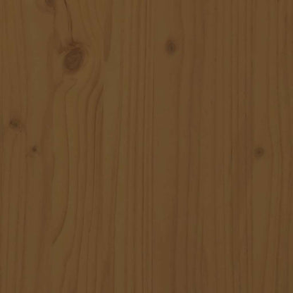 vidaXL Book Cabinet/Room Divider Honey Brown 60x35x103 cm Solid Wood Pine