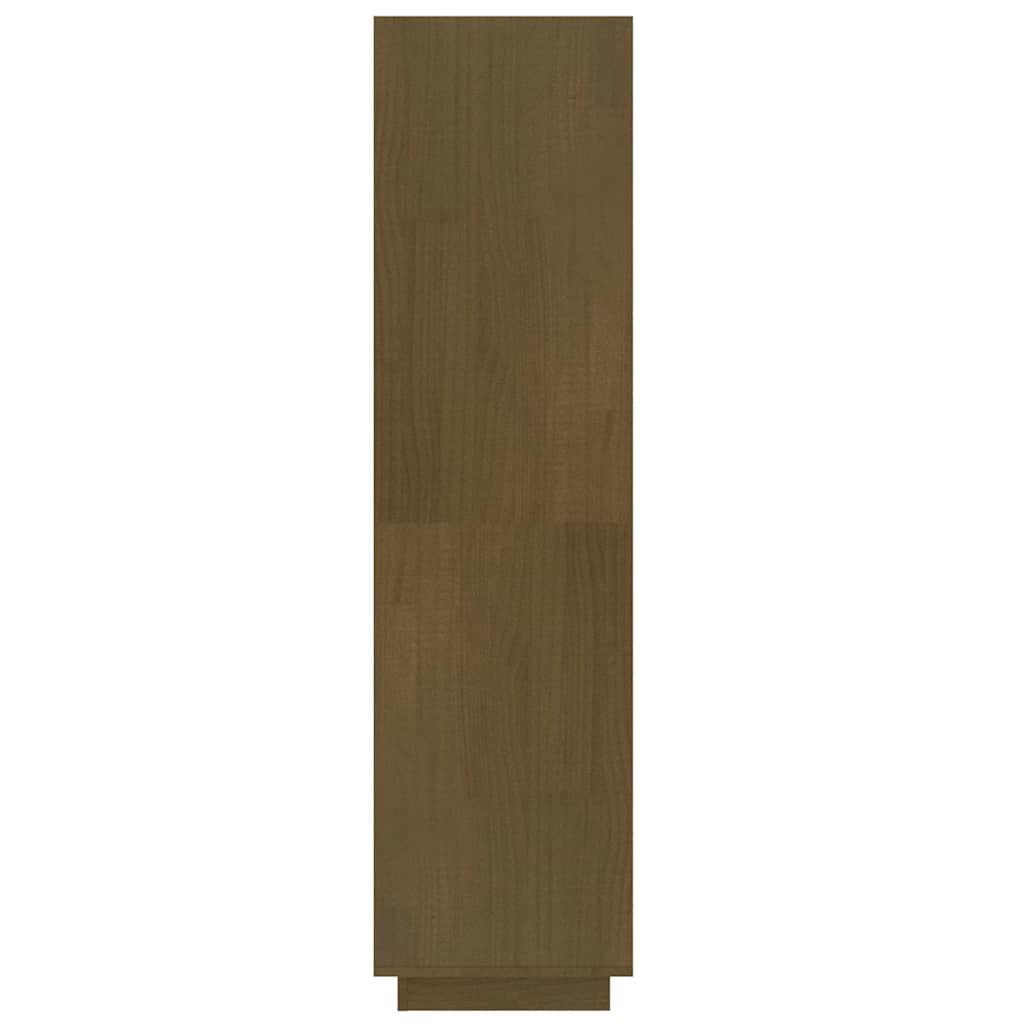 vidaXL Book Cabinet/Room Divider Honey Brown 60x35x135 cm