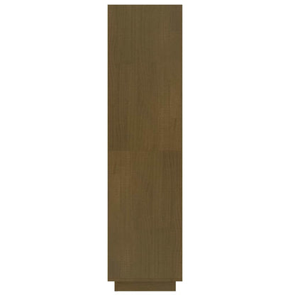 vidaXL Book Cabinet/Room Divider Honey Brown 60x35x135 cm