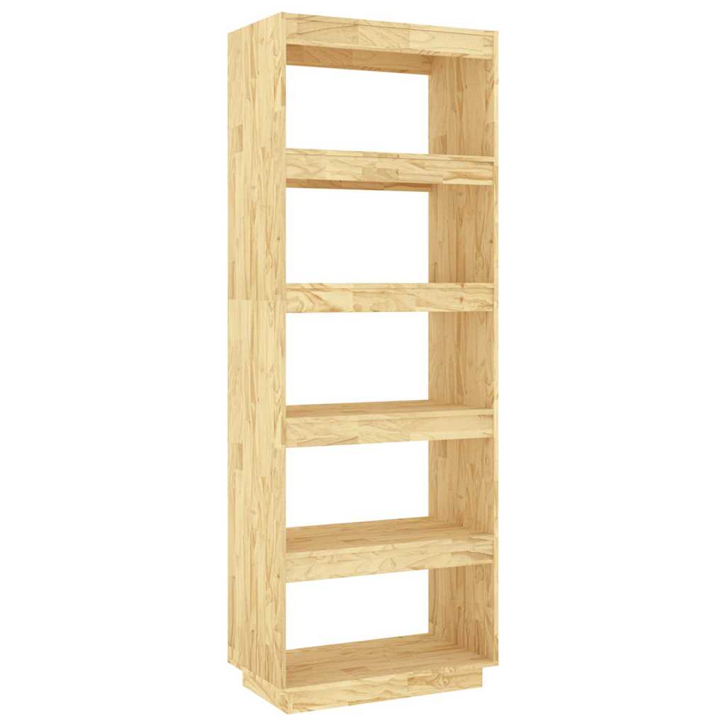 vidaXL Book Cabinet/Room Divider 60x35x167 cm Solid Wood Pine