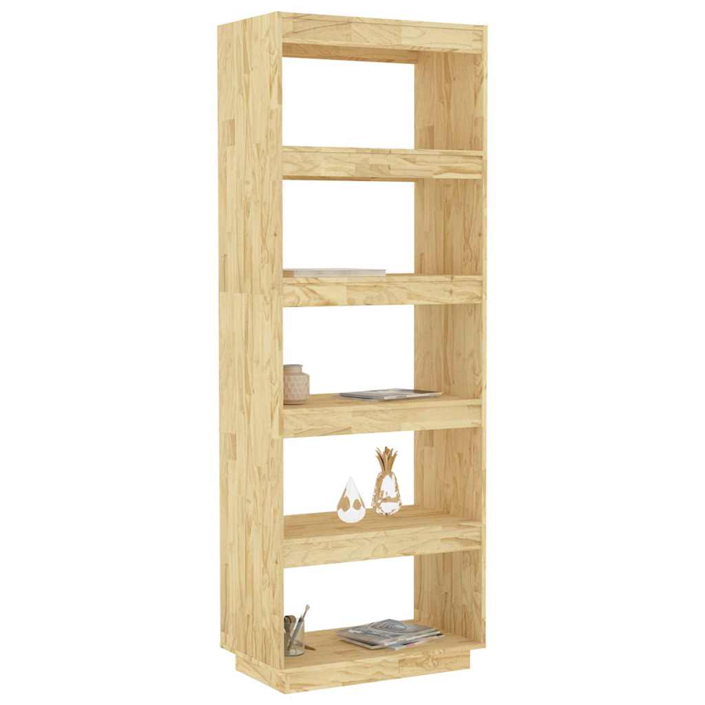 vidaXL Book Cabinet/Room Divider 60x35x167 cm Solid Wood Pine