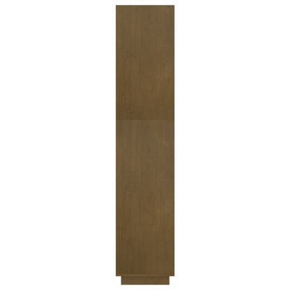 vidaXL Book Cabinet/Room Divider Honey Brown 60x35x167 cm Solid Pinewood
