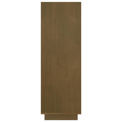 vidaXL Book Cabinet/Room Divider Honey Brown 80x35x103 cm