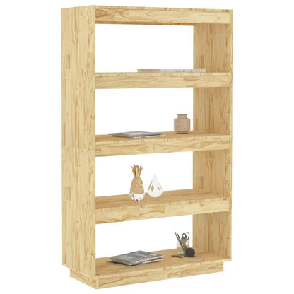 vidaXL Book Cabinet/Room Divider 80x35x135 cm Solid Wood Pine