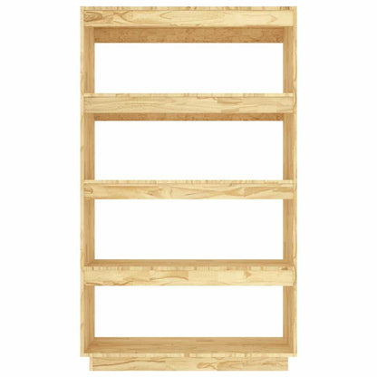 vidaXL Book Cabinet/Room Divider 80x35x135 cm Solid Wood Pine