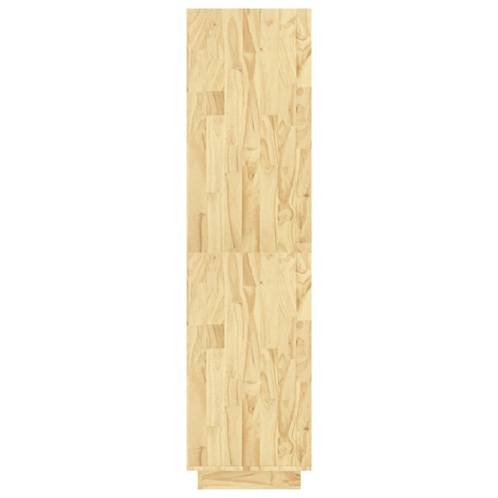 vidaXL Book Cabinet/Room Divider 80x35x135 cm Solid Pinewood