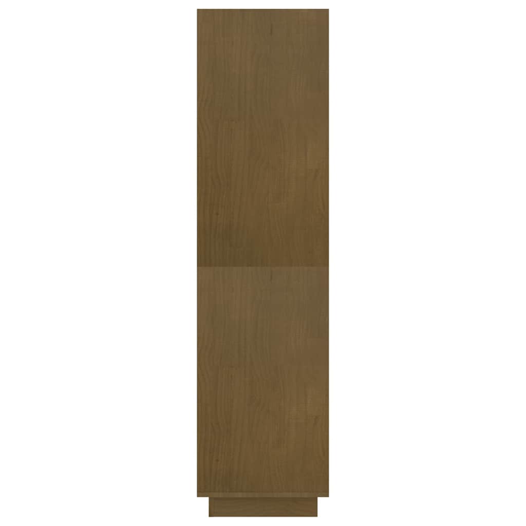 vidaXL Book Cabinet/Room Divider Honey Brown 80x35x135 cm
