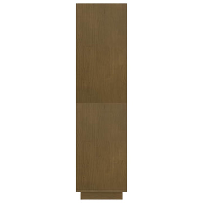 vidaXL Book Cabinet/Room Divider Honey Brown 80x35x135 cm