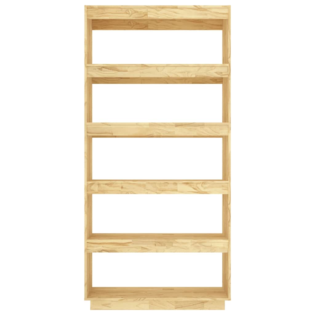 vidaXL Book Cabinet/Room Divider 80x35x167 cm Solid Pinewood