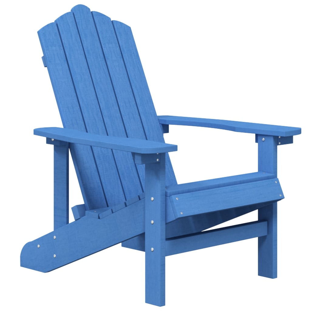 vidaXL Garden Chair | Aqua blue | High Density Polyethylene | Standard | Durable