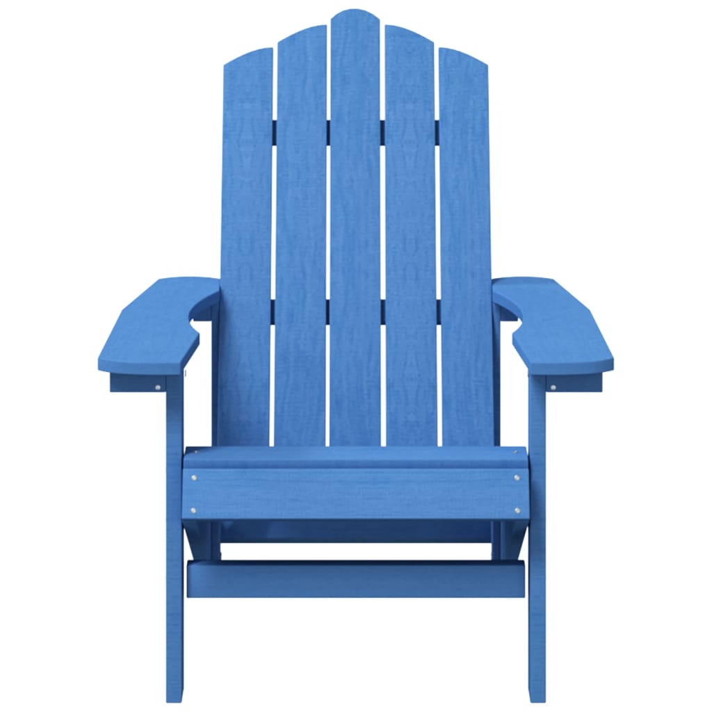 vidaXL Garden Chair | Aqua blue | High Density Polyethylene | Standard | Durable