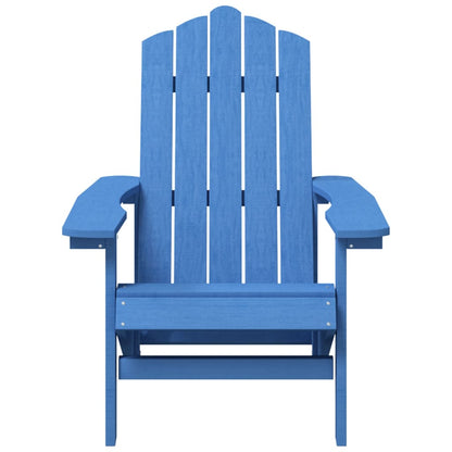 vidaXL Garden Chair | Aqua blue | High Density Polyethylene | Standard | Durable