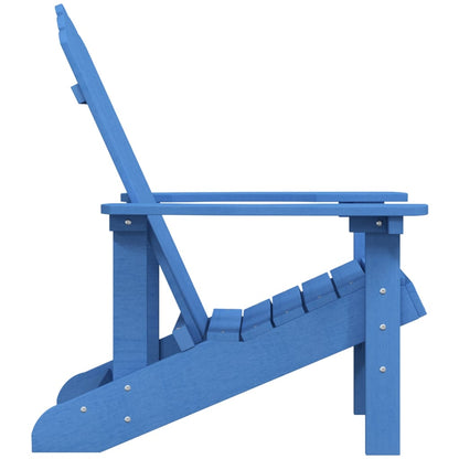 vidaXL Garden Chair | Aqua blue | High Density Polyethylene | Standard | Durable