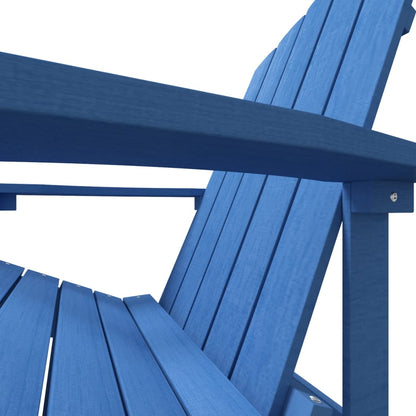 vidaXL Garden Chair | Aqua blue | High Density Polyethylene | Standard | Durable