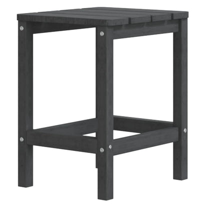 vidaXL Garden Adirondack Table Anthracite 38x38x46 cm HDPE