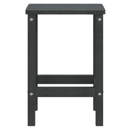 vidaXL Garden Adirondack Table Anthracite 38x38x46 cm HDPE