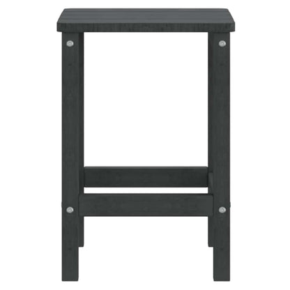 vidaXL Garden Adirondack Table Anthracite 38x38x46 cm HDPE