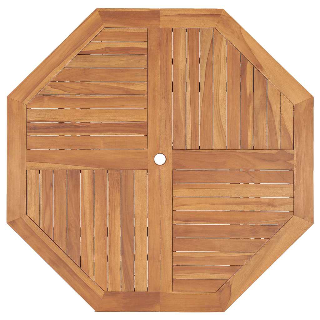 vidaXL Garden Dining Table 110x110x75 cm Solid Wood Teak