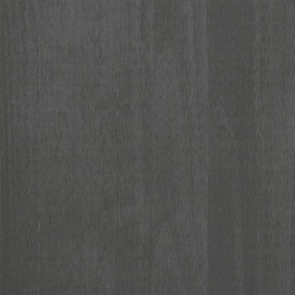 vidaXL Sideboard HAMAR Dark Grey 79x40x103.5 cm Solid Wood Pine