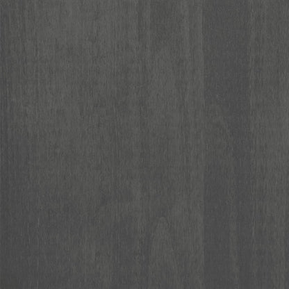 vidaXL Top for Highboard HAMAR Dark Grey 90x30x100cm Solid Wood Pine