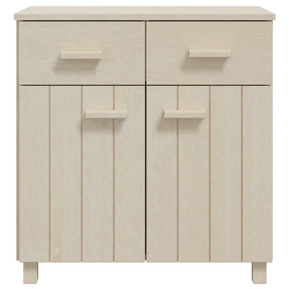 vidaXL Sideboard HAMAR Honey Brown 79x40x80 cm Solid Wood Pine