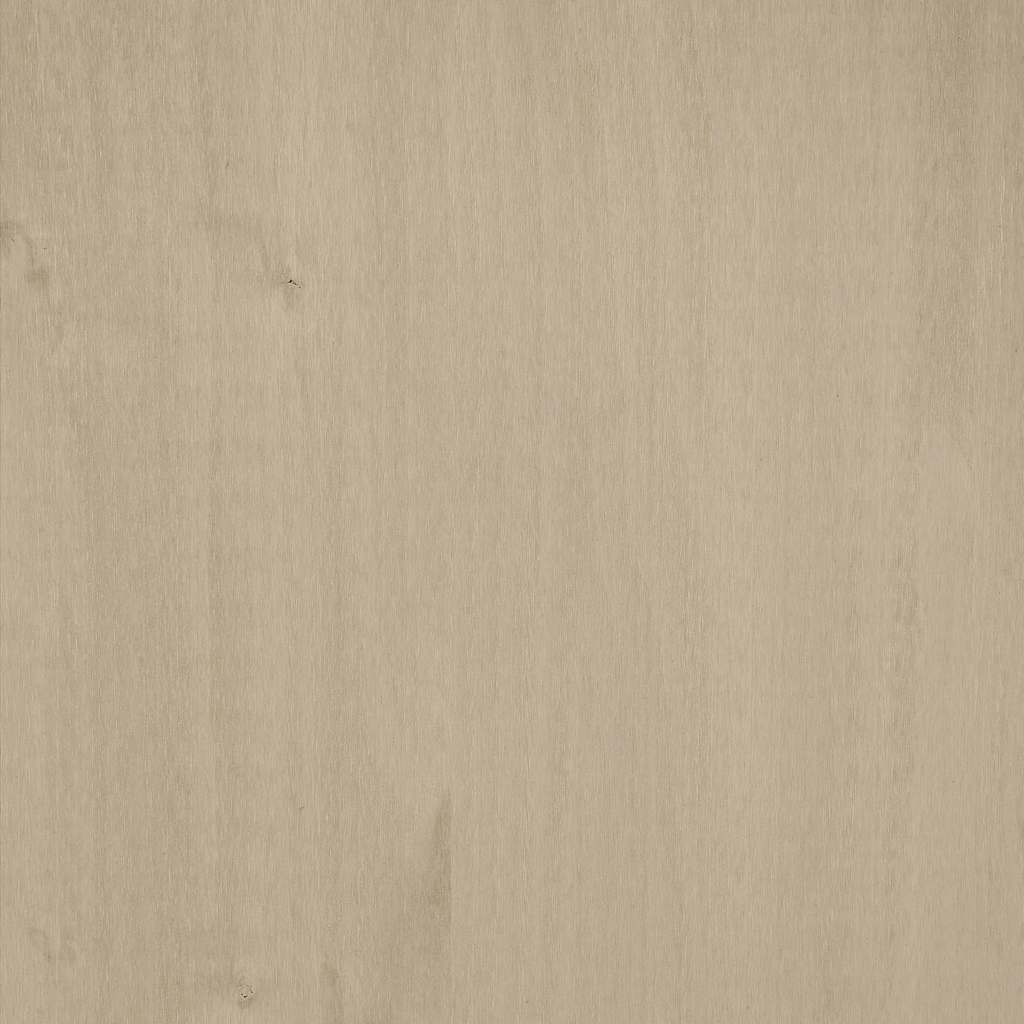 vidaXL Coffee Table "HAMAR" Honey Brown 100x55x35 cm Solid Wood Pine