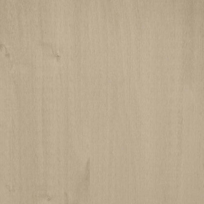 vidaXL Coffee Table "HAMAR" Honey Brown 100x55x35 cm Solid Wood Pine