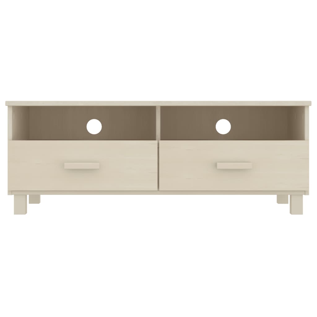vidaXL TV Cabinet HAMAR Honey Brown 106x40x40 cm Solid Wood Pine