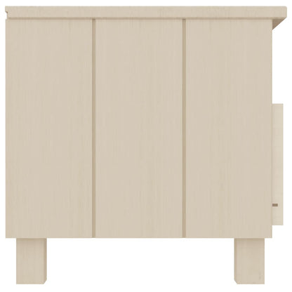 vidaXL TV Cabinet HAMAR Honey Brown 106x40x40 cm Solid Wood Pine