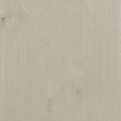 vidaXL TV Cabinet HAMAR White 158x40x40 cm Solid Wood Pine