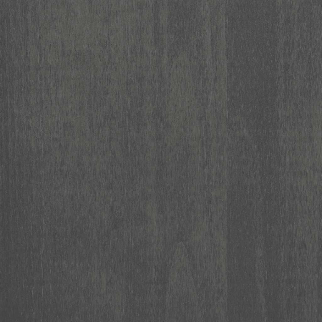 vidaXL TV Cabinet HAMAR Dark Grey 158x40x40 cm Solid Wood Pine