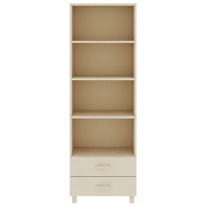 vidaXL Highboard HAMAR Honey Brown 60x35x180 cm Solid Wood Pine