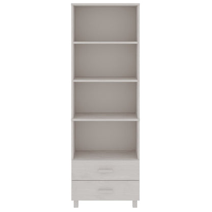 vidaXL Highboard HAMAR White 60x35x180 cm Solid Wood Pine