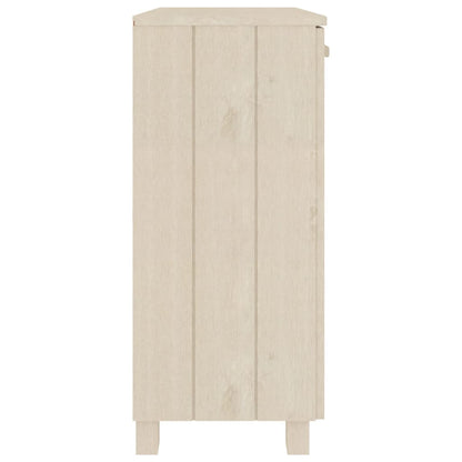 vidaXL Sideboard | Honey Brown | Solid pinewood, MDF | Medium | Sideboard