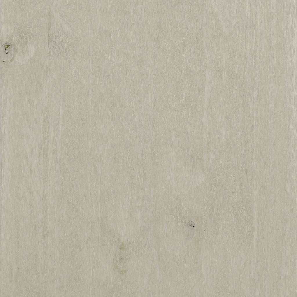 vidaXL Sideboard "HAMAR" White 85x35x80 cm Solid Wood Pine