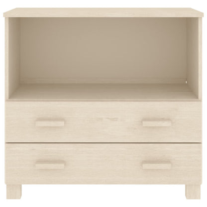 vidaXL Sideboard HAMAR Honey Brown 85x35x80 cm Solid Wood Pine