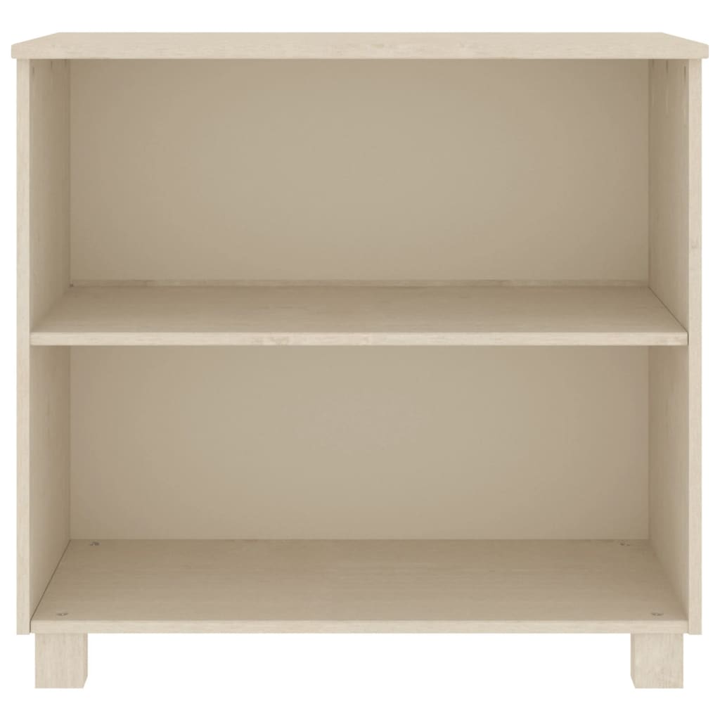 vidaXL Sideboard HAMAR Honey Brown 85x35x80 cm Solid Wood Pine